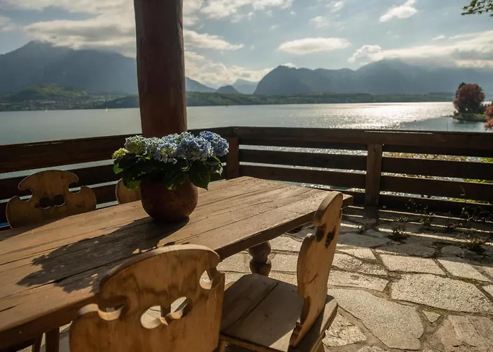 Lakeside With Panorama View Apartman Thun